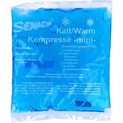 SENADA Kalt-Warm Kompresse mini 10x10 cm, 1 St