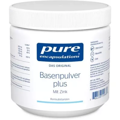 PURE ENCAPSULATIONS Basenpulver plus Pure 365 Plv., 200 g