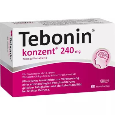 TEBONIN konzent 240 mg Filmtabletten, 80 St