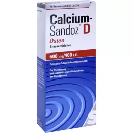 CALCIUM SANDOZ D Osteo Brausetabletten, 40 St