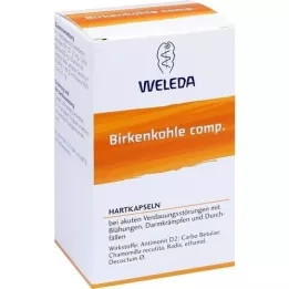 BIRKENKOHLE comp.Hartkapseln, 50 St