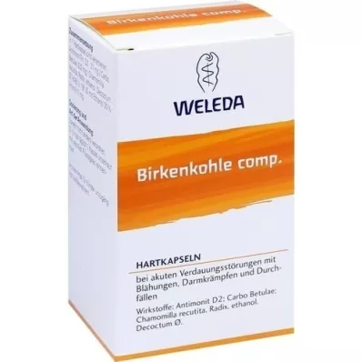 BIRKENKOHLE comp.Hartkapseln, 50 St