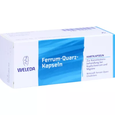 FERRUM QUARZ Hartkapseln, 50 St