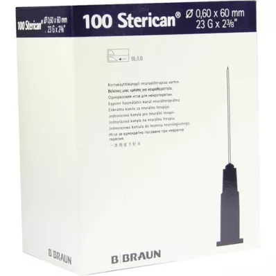 STERICAN Kanülen 23 Gx2 2/5 0,6x60 mm, 100 St