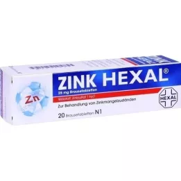ZINK HEXAL Brausetabletten, 20 St