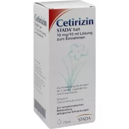 CETIRIZIN STADA Saft 10 mg/10 ml, 75 ml