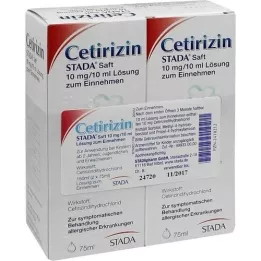 CETIRIZIN STADA Saft 10 mg/10 ml, 150 ml