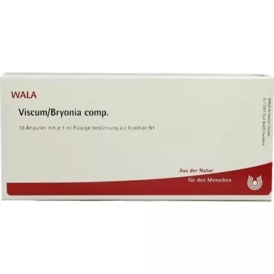 VISCUM/BRYONIA comp.Ampullen, 10X1 ml VISCUM/BRYONIA comp.Ampullen, 10X1 ml
