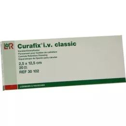 CURAFIX i.v. classic Pflaster 2,5x12,5 cm, 20 St