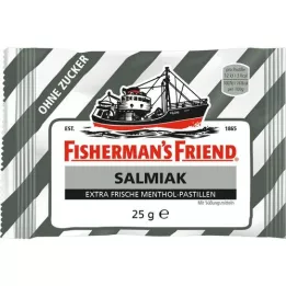 FISHERMANS FRIEND Salmiak ohne Zucker Pastillen, 25 g