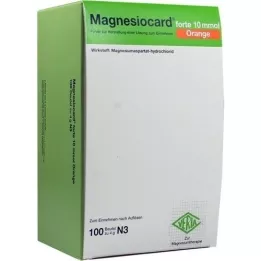 MAGNESIOCARD forte 10 mmol Orange Plv.z.H.e.L.z.E., 100 St