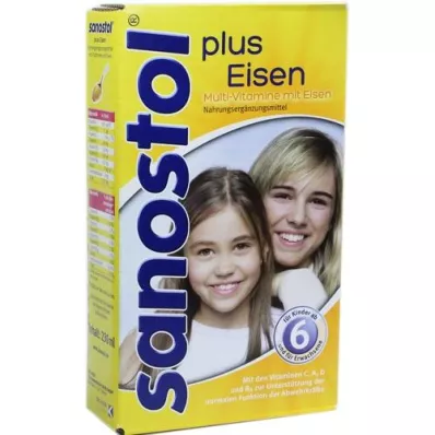 SANOSTOL plus Eisen Saft, 230 ml