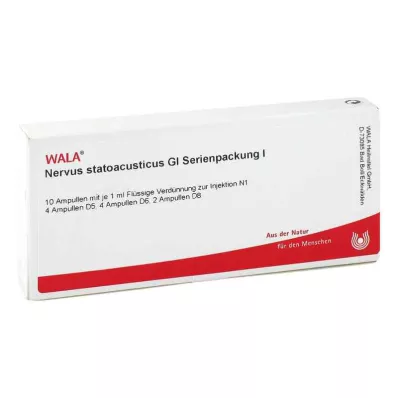 NERVUS STATOACUSTICUS GL Serienpackung 1 Ampullen, 10X1 ml