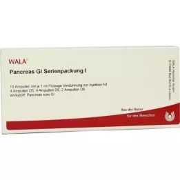 PANCREAS GL Serienpackung 1 Ampullen, 10X1 ml