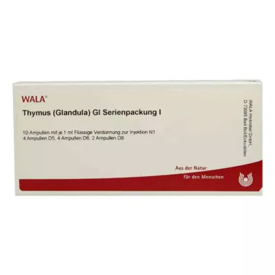 THYMUS GLANDULA GL Serienpackung 1 Ampullen, 10X1 ml