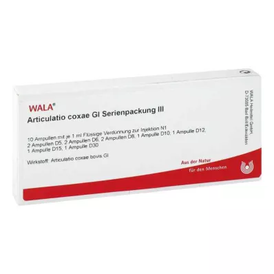 ARTICULATIO coxae GL Serienpackung 3 Ampullen, 10X1 ml