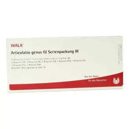 ARTICULATIO genus GL Serienpackung 3 Ampullen, 10X1 ml