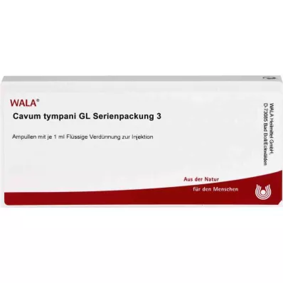 CAVUM tympani GL Serienpackung 3 Ampullen, 10X1 ml