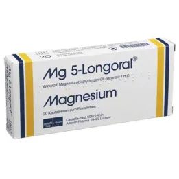 MG 5 LONGORAL Kautabletten, 20 St