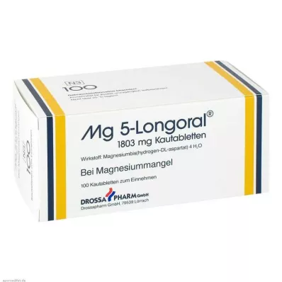 MG 5 LONGORAL Kautabletten, 100 St
