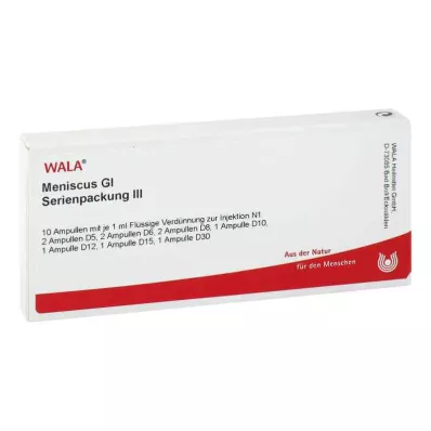 MENISCUS GL Serienpackung 3 Ampullen, 10X1 ml