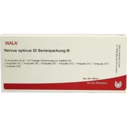 NERVUS OPTICUS GL Serienpackung 3 Ampullen, 10X1 ml