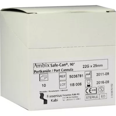 AMBIX Safe-Can Portpunkt.Kan.22 Gx25 mm gebogen, 10 St