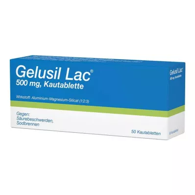 GELUSIL LAC Kautabletten, 50 St