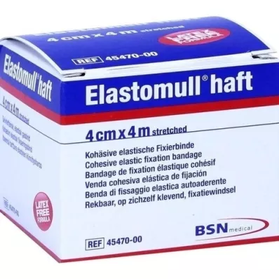 ELASTOMULL haft 4 cmx4 m Fixierbinde, 1 St