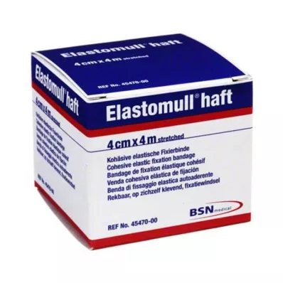 ELASTOMULL haft 4 cmx4 m Fixierbinde, 1 St