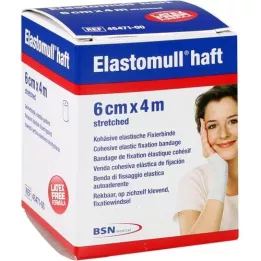 ELASTOMULL haft 6 cmx4 m Fixierbinde, 1 St