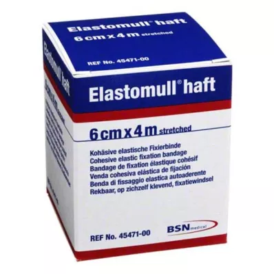 ELASTOMULL haft 6 cmx4 m Fixierbinde, 1 St