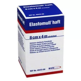 ELASTOMULL haft 8 cmx4 m Fixierbinde, 1 St