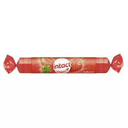 INTACT Traubenzucker Rolle Erdbeere, 1 St
