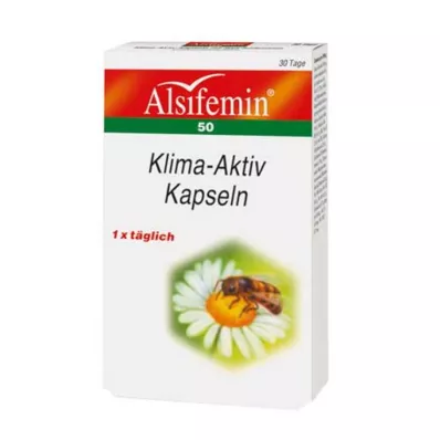 ALSIFEMIN 50 Klima-Aktiv m.Soja 1x1 Kapseln, 30 St ALSIFEMIN 50 Klima-Aktiv m.Soja 1x1 Kapseln, 30 St