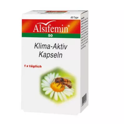 ALSIFEMIN 50 Klima-Aktiv m.Soja 1x1 Kapseln, 60 St ALSIFEMIN 50 Klima-Aktiv m.Soja 1x1 Kapseln, 60 St