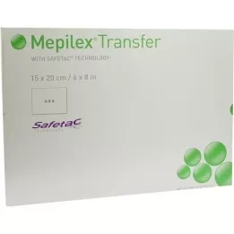 MEPILEX Transfer Schaumverband 15x20 cm steril, 5 St