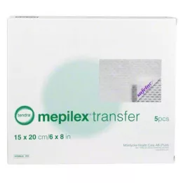 MEPILEX Transfer Schaumverband 15x20 cm steril, 5 St