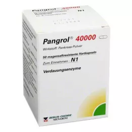 PANGROL 40.000 Hartkps.m.magensaftr.überz.Pell., 50 St