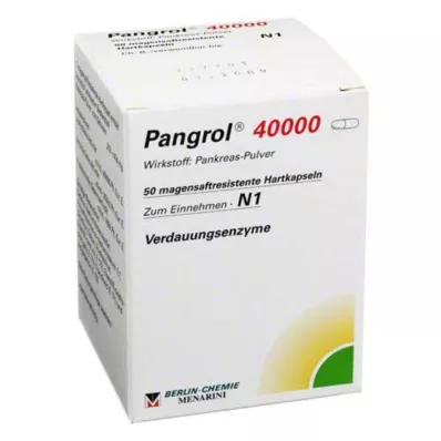 PANGROL 40.000 Hartkps.m.magensaftr.überz.Pell., 50 St