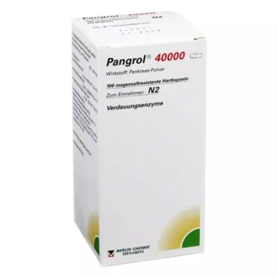 PANGROL 40.000 Hartkps.m.magensaftr.überz.Pell., 100 St