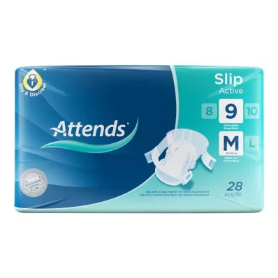ATTENDS Slip Active 9 M, 28 St