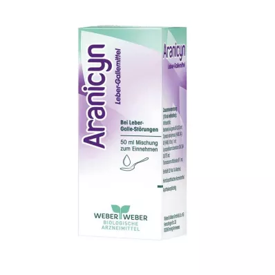 ARANICYN Leber Gallemittel Mischung, 50 ml