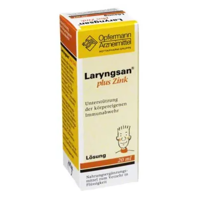 LARYNGSAN Plus Zink Lösung, 20 ml