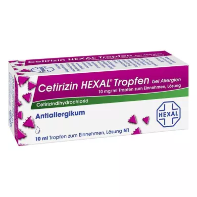 CETIRIZIN HEXAL Tropfen bei Allergien, 10 ml CETIRIZIN HEXAL Tropfen bei Allergien, 10 ml