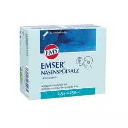 EMSER Nasenspülsalz physiologisch Btl., 20 St