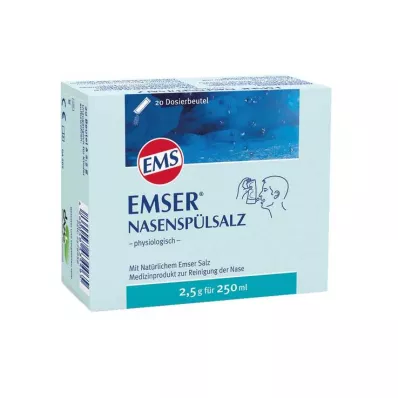 EMSER Nasenspülsalz physiologisch Btl., 20 St EMSER Nasenspülsalz physiologisch Btl., 20 St