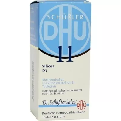 BIOCHEMIE DHU 11 Silicea D 3 Tabletten, 200 St