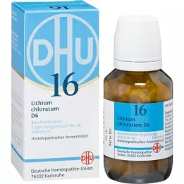 BIOCHEMIE DHU 16 Lithium chloratum D 6 Tabletten, 200 St