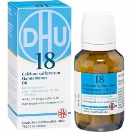 BIOCHEMIE DHU 18 Calcium sulfuratum D 6 Tabletten, 200 St